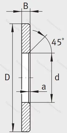 Игольчатый подшипник упорное кольцо LS 4565 от производителя  INA