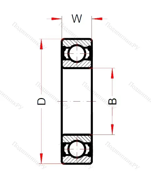 Высокотемпературный подшипник 6207 BHTS ZZ C 4 220-250° (BECO)