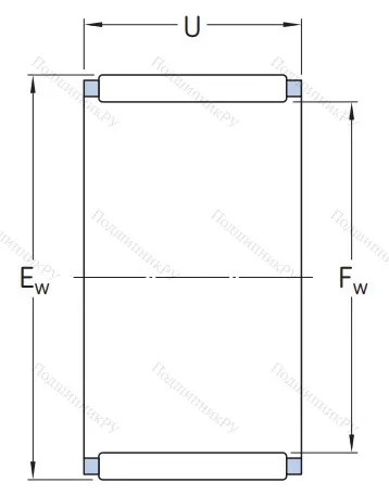 Подшипник K 8x11x10 TN в Саранске