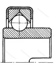 Подшипник  760805 размер 25x62x12/35