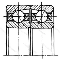 Подшипник 7203BJ/P 5DF размер 17x40x24