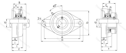 Подшипниковый узел UCFL 210 в Саранске