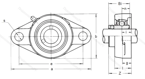 Подшипниковый узел UCFL 206 в Саранске