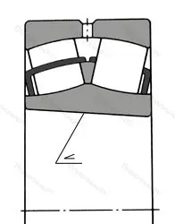 Подшипник  4153730 (24130K) размер 150x250x100 от производителя  ГОСТ