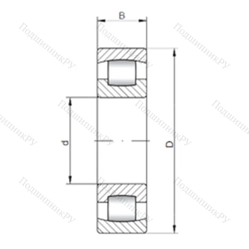 Подшипник роликовый радиальный самоцентрирующийся 20213 C от производителя  CX