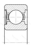 Модификация подшипника 60212АК размер 60x110x22 от производителя  ГПЗ-20