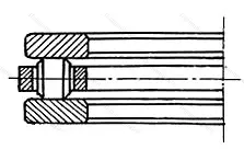 Модификация подшипника 819705К2 размер 25x52/63x16