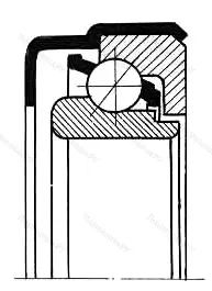 Модификация подшипника 986714АЕС17 размер 70x105x21,5