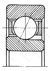 Модификация подшипника 4-76258ЮТ размер 8x25x2,8/3 ГПЗ-5