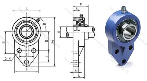 Подшипниковый узел UCFB 210 в Саранске