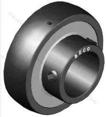 Высокотемпературный корпусной подшипник UC 204 BHTS ZZ 280° BECO в Саранске