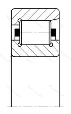 Подшипник  NF 218 (12218) размер 90x160x30 от производителя  NSK