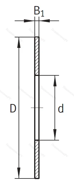 Игольчатый подшипник упорное кольцо AS 3552