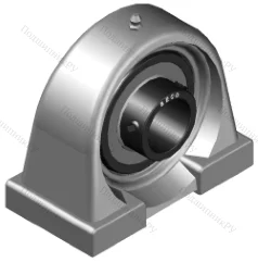 Высокотемпературный подшипниковый узел UCPA 203 BHTS ZZ GR CG 350° BECO в Саранске