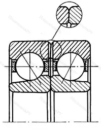 Подшипник A 7203C.TPA.T 9DU размер 17x40x24