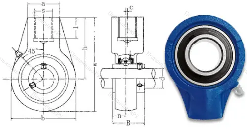 Подшипниковый узел UCHA 206 в Саранске