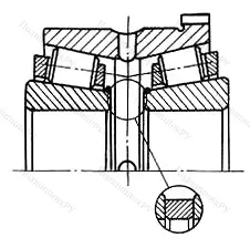 Модификация подшипника 2-697824Л размер 120x190/198x108