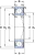 Подшипник S 71912 CE/HCP 4A