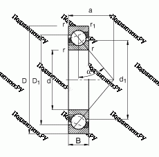 7016A 5TRV 1VSUMP 3 радиально-упорный шпиндельный подшипник NSK